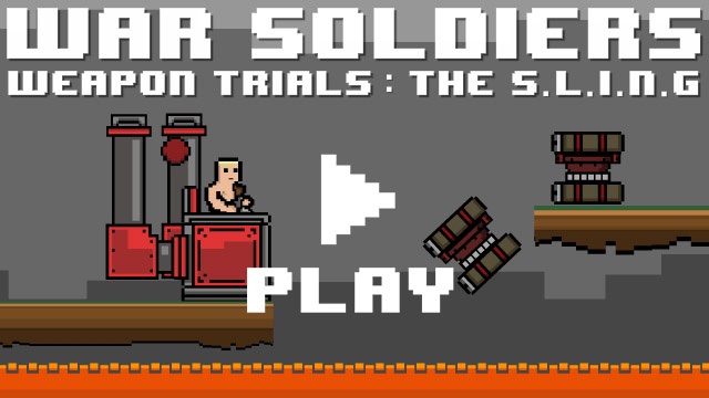 War Soldiers Weapon Trials: The S.L.I.N.G - Game Program Attack