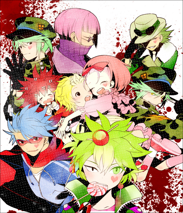 happy tree friends all characters anime