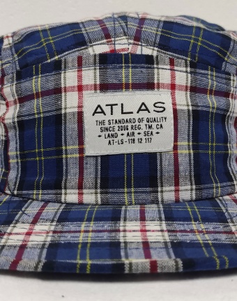 Atlas 5 Panels Hat - Plaid