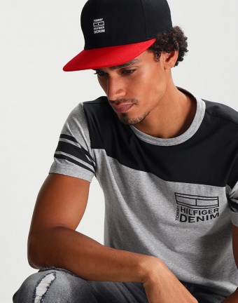 Hilfiger Denim HD X ZALANDO - Cap - black/ribbon red