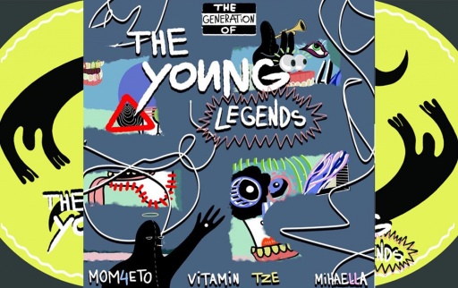 Mom4eto x Mihaella x Vitamin Tze - Поколението на младите легенди (албум)