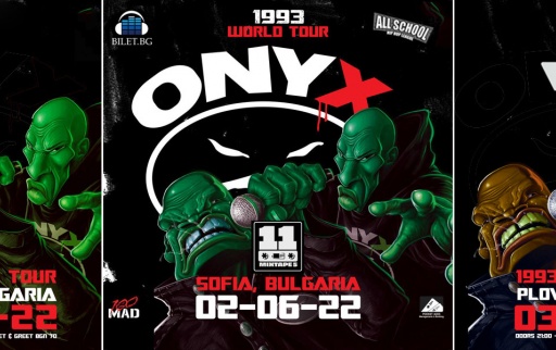 ONYX на турне в България - Варна, София, Пловдив!