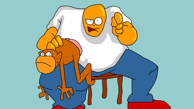 Look at My Monkey - Joe Cartoon